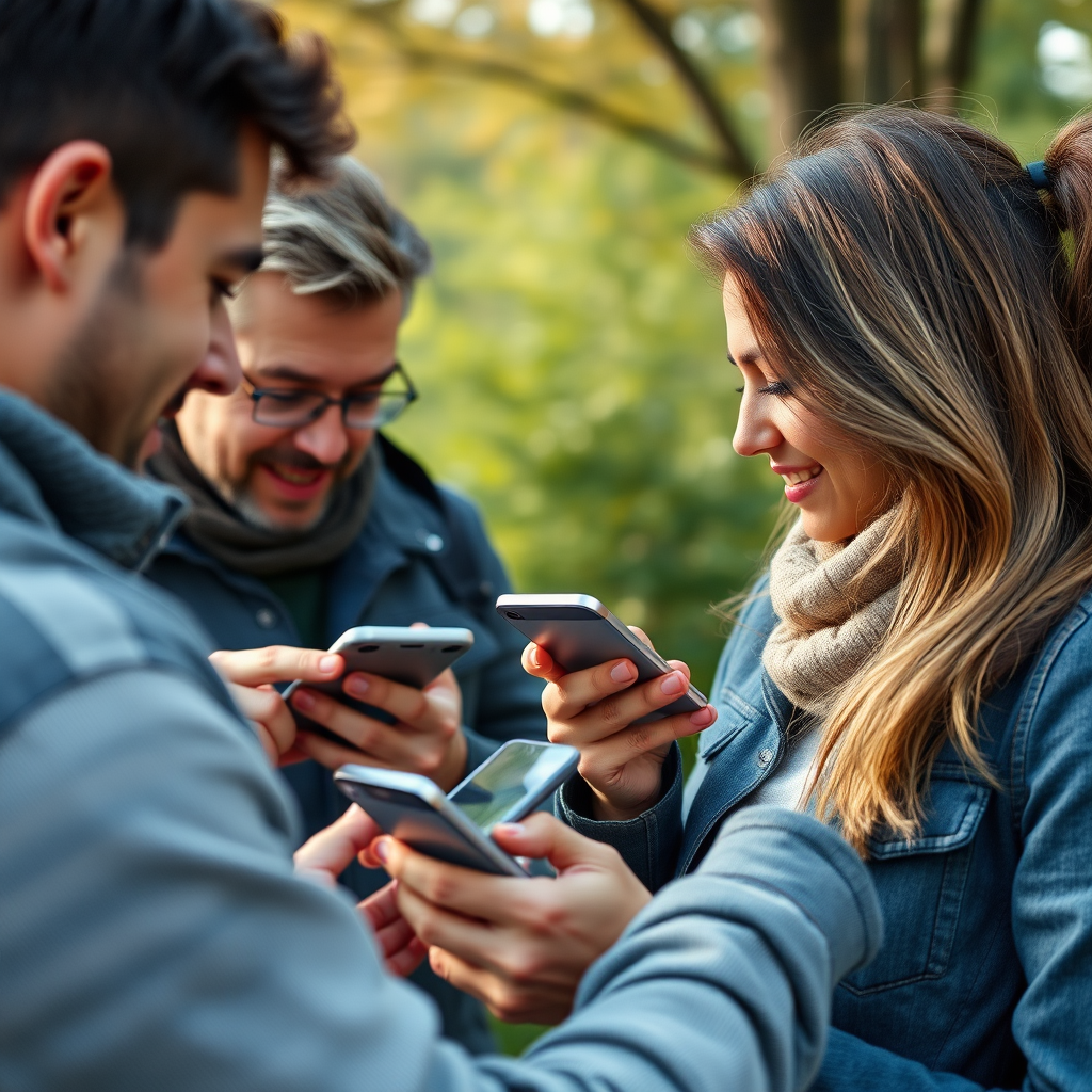 Canadian investors using stock trading apps on smartphones and tablets to invest small amounts with low deposit requirements