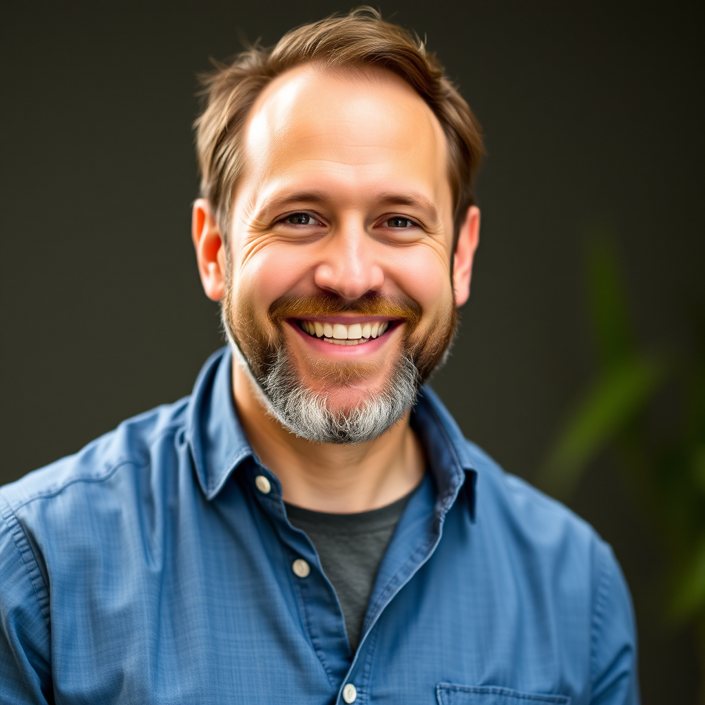 Portrait of Mike K, workshop participant who successfully built passive income streams